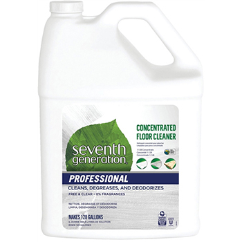 Seventh Generation Concentrated Floor Cleaner, 1 Gallon, 2/CT