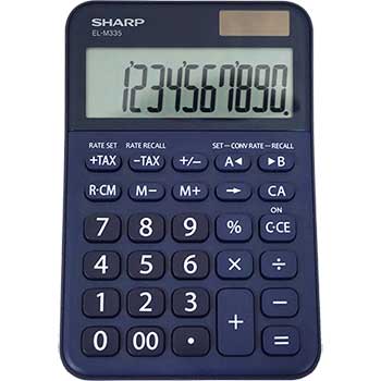 Sharp EL-M335 10-Digit Extra Large Desktop Calculator