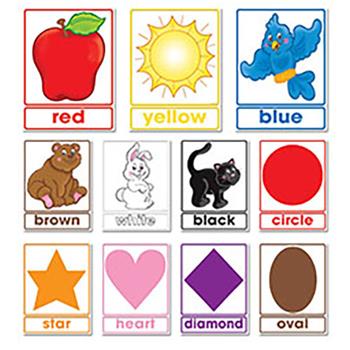 Scholastic Bulletin Board, Colors and Shapes, 20 Pieces