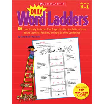 Scholastic Daily Word Ladders, Kindergarten
