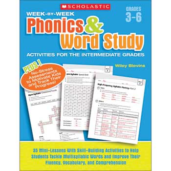 Scholastic Week by Week Phonics and Word Study Activities