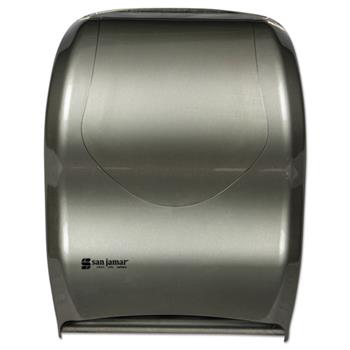 San Jamar Smart System with iQ Sensor Towel Dispenser, 16 1/2 x 9 3/4 x 12, Silver
