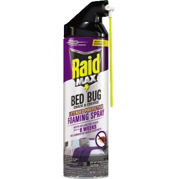 Raid&#174; Bed Bug Killer, Foaming, 17.5 oz., 6/Carton