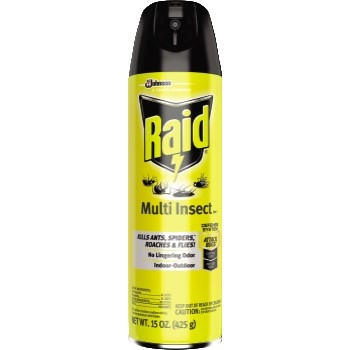 Raid&#174; Flying Insect Killer, 15 oz Aerosol Can, 12/Carton