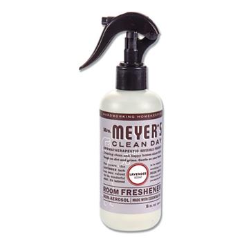 Mrs. Meyer&#39;s Clean Day Room Freshener, Lavender, 8 oz, Non-Aerosol Spray, 6/Carton