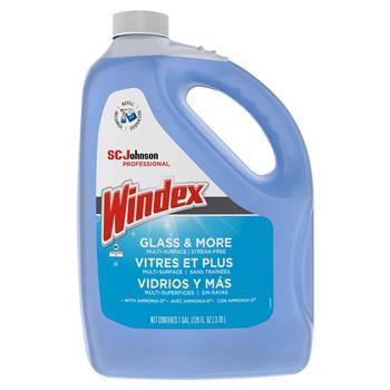 Windex&#174; Glass &amp; Surface Cleaner, 1gal Bottle, 4/Carton