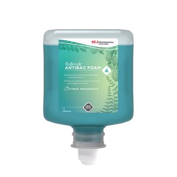 Deb Refresh™ AntiBac FOAM Handwash, Citrus Fragrance, 1L Cartridge, 6/Case