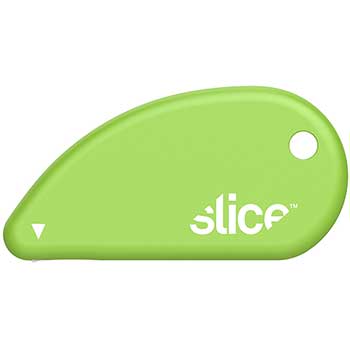 Slice&#174; Safety Cutter, Ceramic Micro-Blade, Green