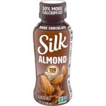 Silk Asep Dark Chocolate Almond Milk, 10 oz, 12/Case