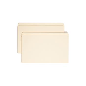 Smead File Folders, Straight Cut, One-Ply Top Tab, Legal, Manila, 100/Box