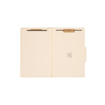 Smead Manila Classification Folders with 2/5 Right Tab, Legal, Six-Section, 10/Box