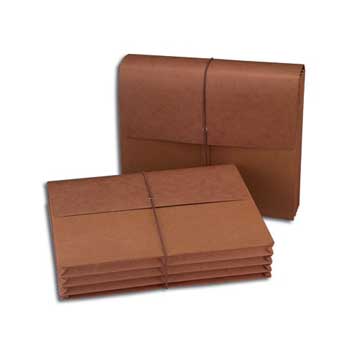 Smead 3-1/2&quot; Redrope Expanding Wallet, 11-3/4&quot; x 9-1/2&quot;, 10/BX