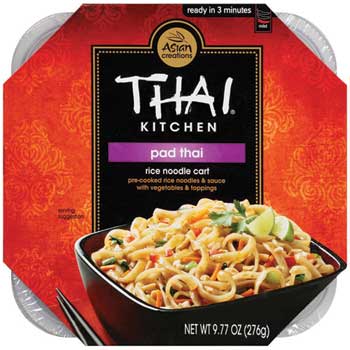 Thai Kitchen Pad Thai Rice Noodle Cart, 9.8 oz., 6/CS