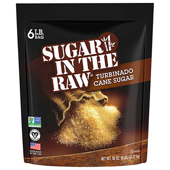 Sugar in the Raw Natural Cane Turbinado Sugar, 6 lb