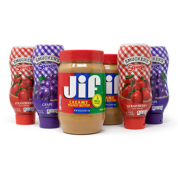 Smucker&#39;s Peanut Butter and Jelly Bundle, 6 Pack