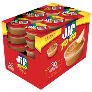Jif&#174; Peanut Butter To Go, 1.5 oz., 36/CS