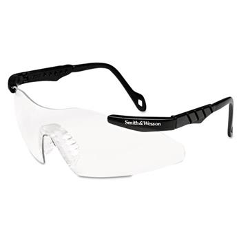 Smith &amp; Wesson Magnum 3G Safety Eyewear, Black Frame, Clear Lens