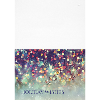 W.B. Mason Co. Custom Holiday Card, Prismatic Wish