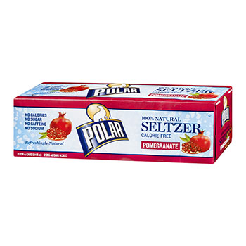 Polar Pomegranate Seltzer, 12 oz, 12/PK