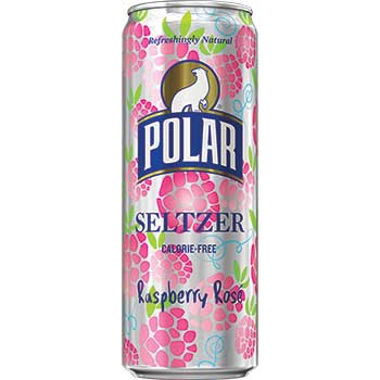 Polar Raspberry Rose Seltzer, 12 oz. Cans, 6/PK