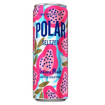 Polar Summer Seltzer, Guava Mule, 12 oz, 6/PK