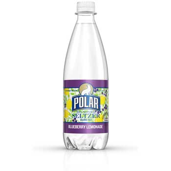 Polar Blueberry Lemonade Seltzer, 20 oz. Bottles, 24/CS