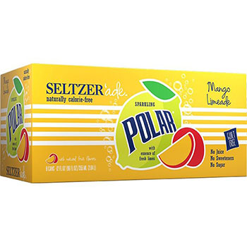 Polar Seltzerade™, Mango Limeade, 12 oz., 8/PK