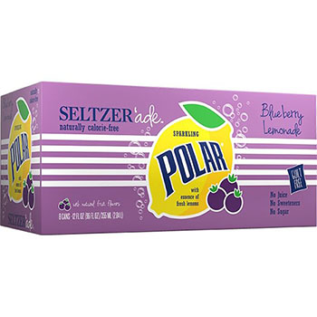 Polar Seltzerade™, Blueberry Lemonade, 12 oz., 8/PK