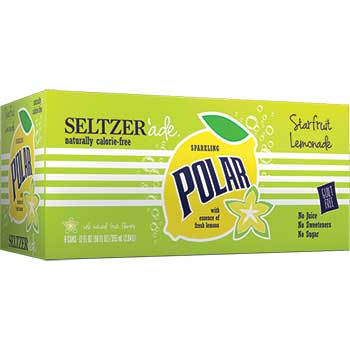 Polar Seltzerade™, Starfruit Lemonade, 12 oz., 8/PK