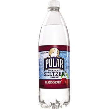 Polar Black Cherry Seltzer, 1 L., 12/CS