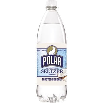 Polar Toasted Coconut Seltzer, 1 L., 12/CS
