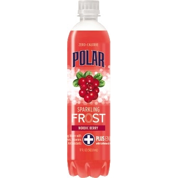 Polar Frost Sparkling Water, Nortic Ice, 17 oz., 12/CS