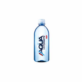 AQUAhydrate Enhanced Purified Water, 16.9 oz., 24/CS