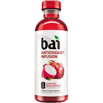 Bai Antioxidant Infused Drinks, Sumatra Dragonfruit, 18 oz., 12/CS