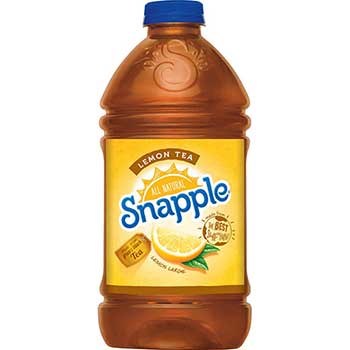 Snapple&#174; Iced Tea, Lemon, 64 oz., 8/PK