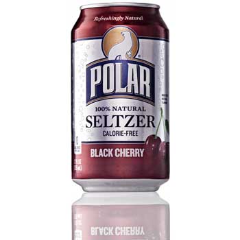 Polar&#174; Black Cherry Seltzer, 12 oz., 12/PK