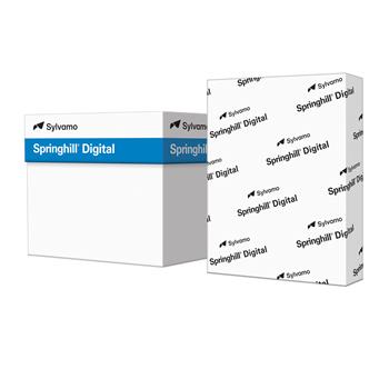 Springhill Digital Index Cardstock, 92 Bright, 90 lb, 8.5&quot; x 11&quot;, White, 2000 Sheets/Carton