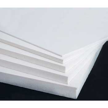 Spiral Binding Company Inc. White Foam Board, 3/16&quot; - 48&quot; X 96&quot;, 25/CT