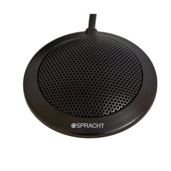Spracht Wired Microphone, 6&quot;, Black