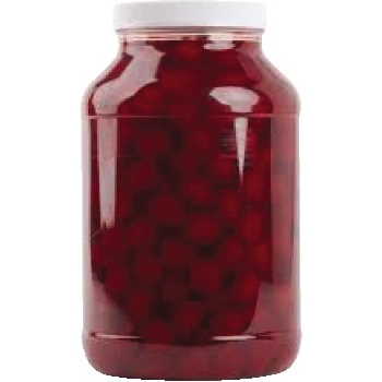 Sparrow Enterprises No Stem Whole Cherries, 1 gal, 4 Jars/Case