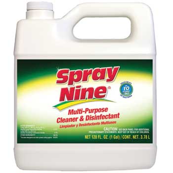 Spray Nine&#174; Multi-Purpose Cleaner &amp; Disinfectant, Unscented, Gallon Refill