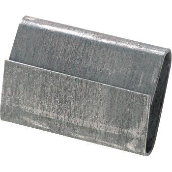 W.B. Mason Co. Steel Strapping Seals, Closed/Pusher Regular Duty, 3/4 in, Silver, 5000/Case