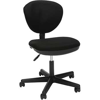 SuperSeats™ &quot;Working Class Hero&quot; Task-Chair, Pneumatic Height Adjustment, Black