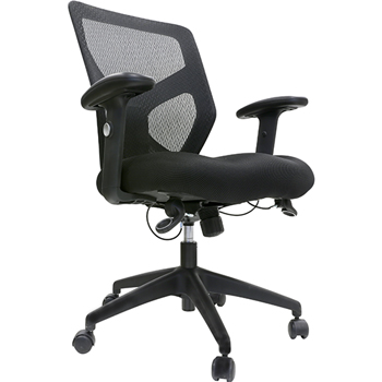 SuperSeats™ &quot;The Hot Seat&quot; Mesh Mid-Back Task Chair