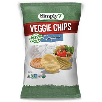 Simply 7&#174; Veggie Chips, 1.25 oz., 6/CS