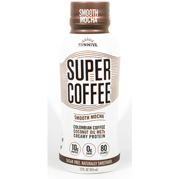 Sunniva Dark Mocha Super Coffee, 12 oz., 12/CT