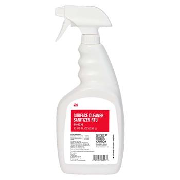 Swisher Surface Cleaner Sanitizer RTU, 32 oz. Bottle, 6/CS