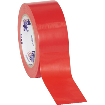 W.B. Mason Co. Solid Vinyl Safety Tape, 6.0 Mil, 2&quot; x 36 yds., Red, 24/CS