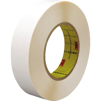 3M 9579 Double Sided Film Tape, 9.0 Mil, 3/4&quot; x 36 yds., White, 48/CS