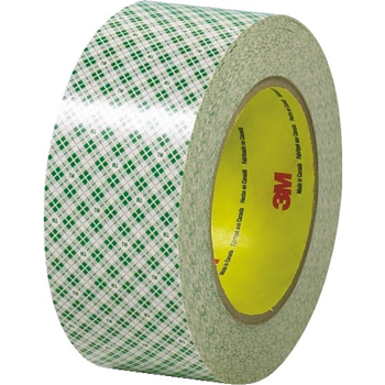 3M Double Sided Masking Tape, 6.0 Mil, 2&quot; x 36 yds., Off White, 24 /CS